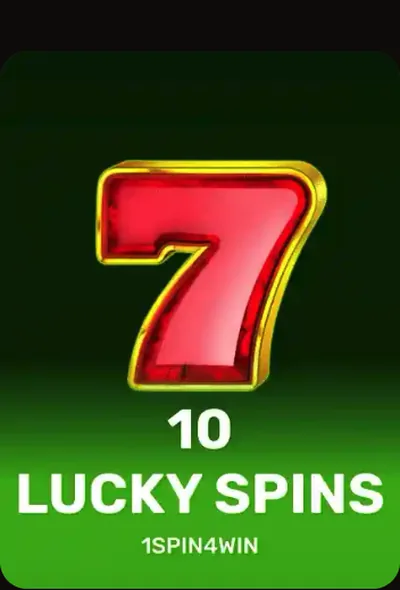 10 Lucky Spins - 1spin4win